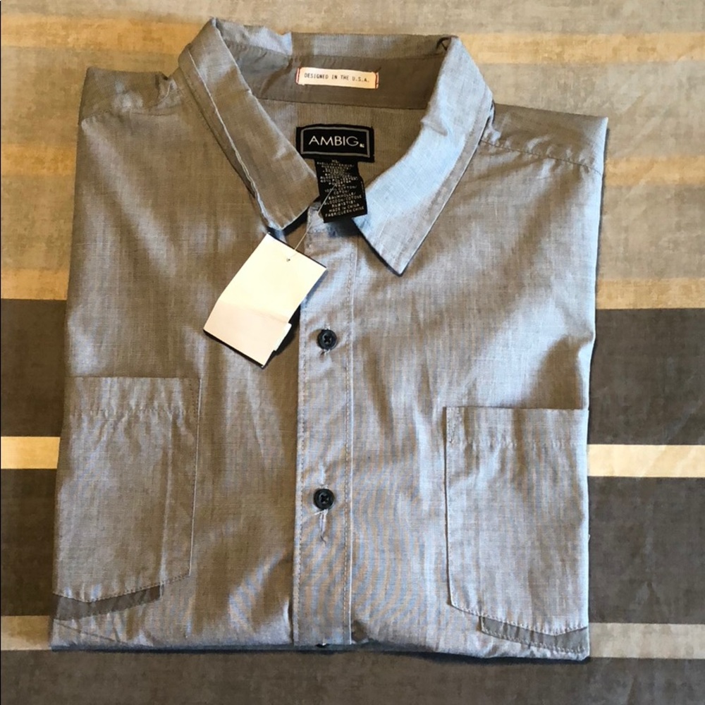 AMBIG Heather grey long sleeve (XL)